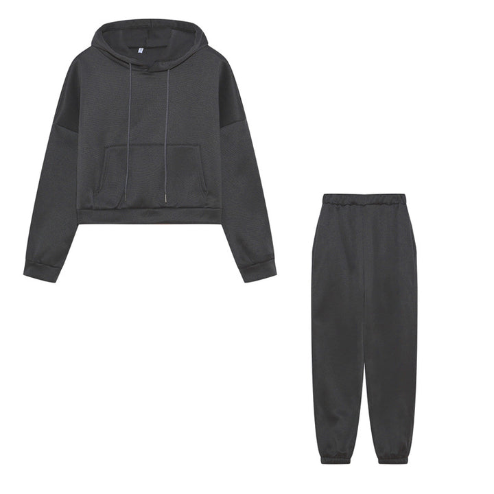 Damen Bequemer Kapuzenpullover mit lässigem Schnitt und praktischen Taschen Drune