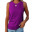 Damen Ärmelloses T-Shirt mit elegantem Schnitt Drune