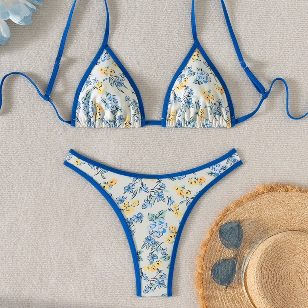 Damen Bikiniset mit floralem Design Drune