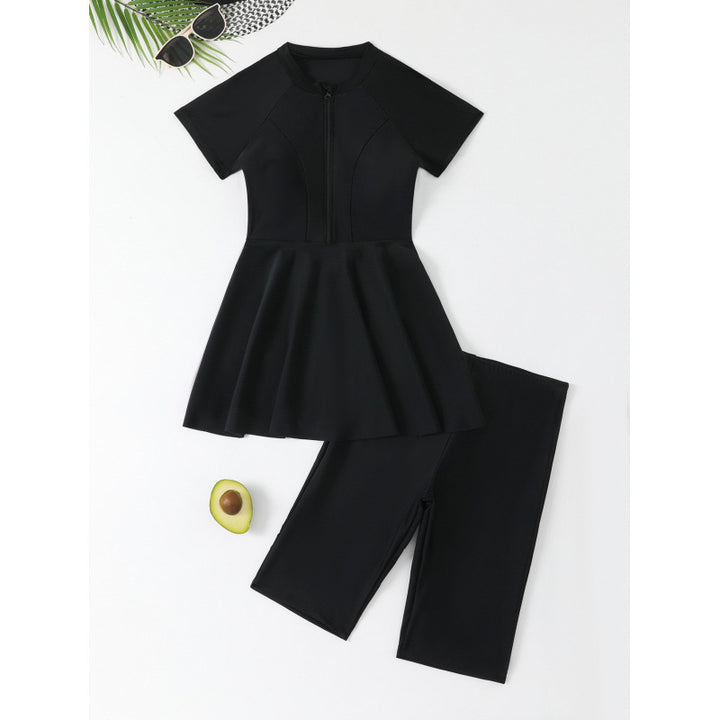Damen Sportliches Schwimmoutfit mit femininem Schnitt Drune