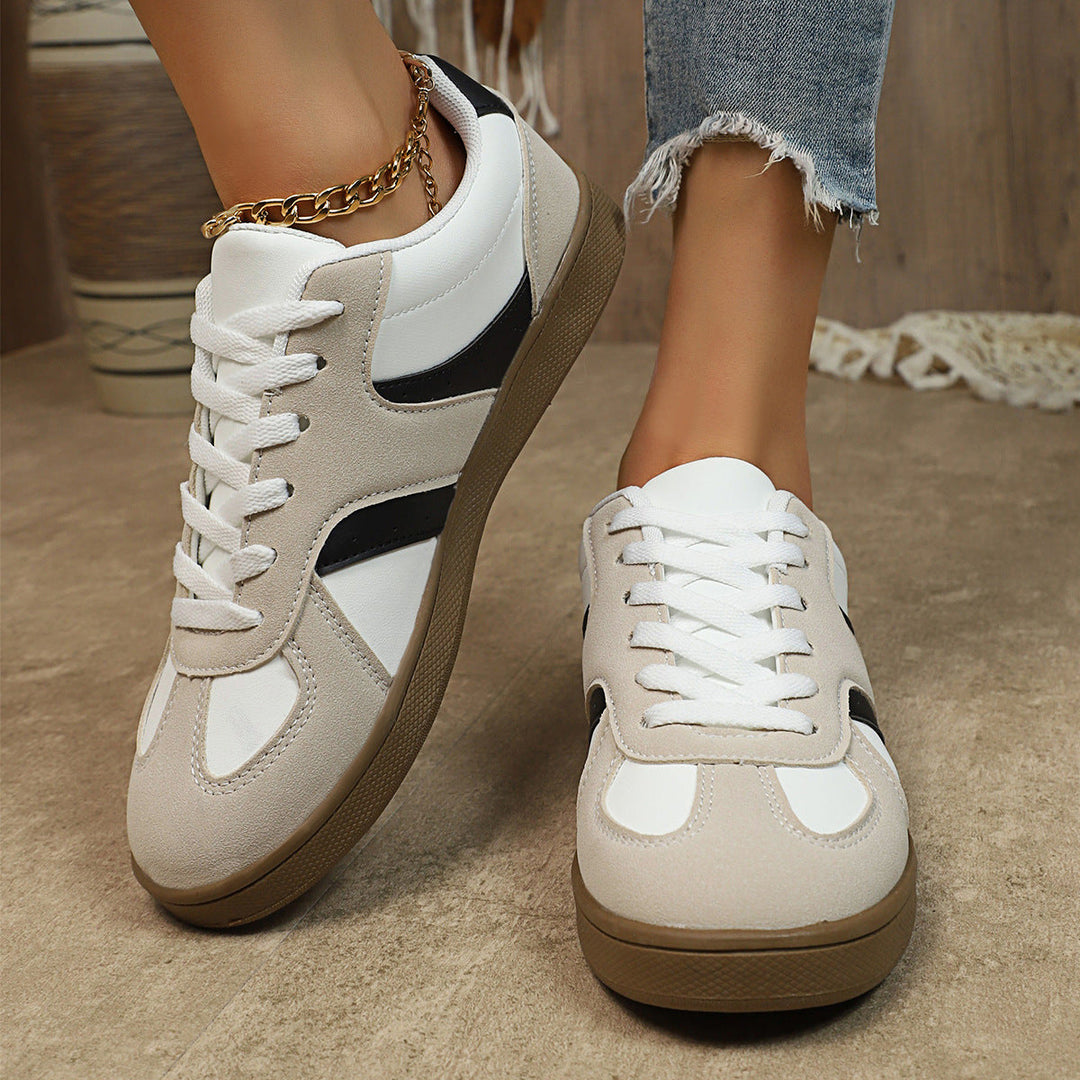 Damen Sportliche Sneakers mit modischem Obermaterial und rutschfester Sohle Drune