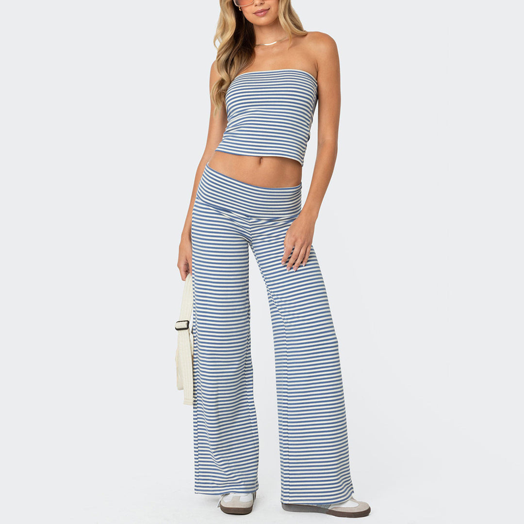 Damen Lounge-Set aus weichem Baumwollmix Drune