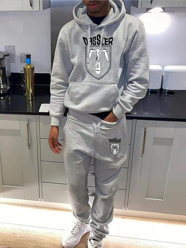 Damen Hoodie- und Jogginghose-Set mit exklusivem Grafikelement Drune