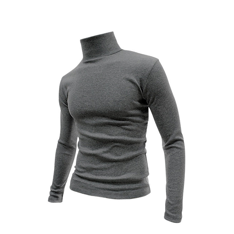 Herren Hochwertiger Stehkragenpullover aus weichem Material Drune