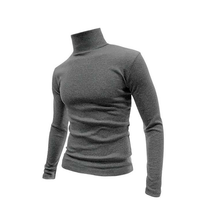 Herren Hochwertiger Stehkragenpullover aus weichem Material Drune