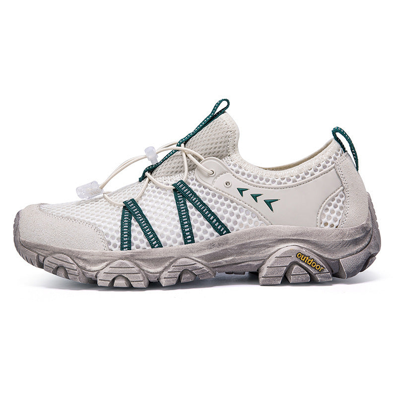 Herren atmungsaktive Trekking‑Trail‑Sneaker mit Quick‑Lace und griffiger Offroad‑Sohle Drune