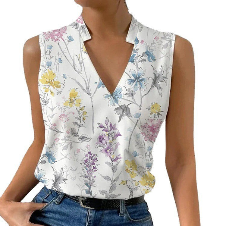 Damen schnittiges Sommeroberteil Drune