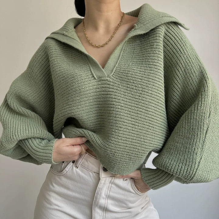 Damen lässiger Pullover Drune