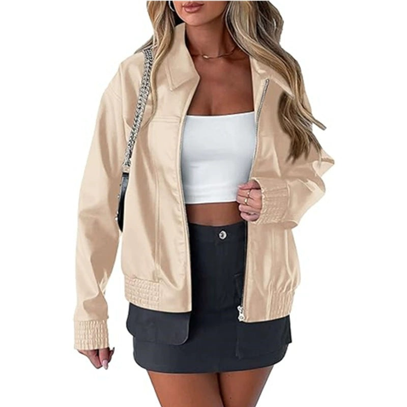 Damen stylische Übergangsjacke Drune