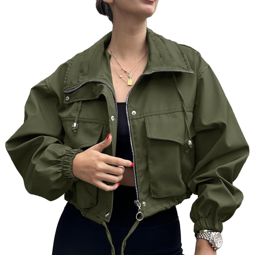 Damen sportliche Kurzjacke Drune