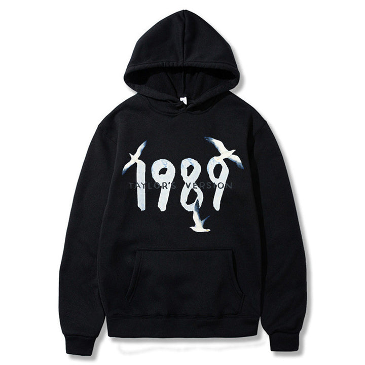 Damen Kapuzenpullover mit kreativem Vogelmotiv und hochwertiger Baumwolle Drune