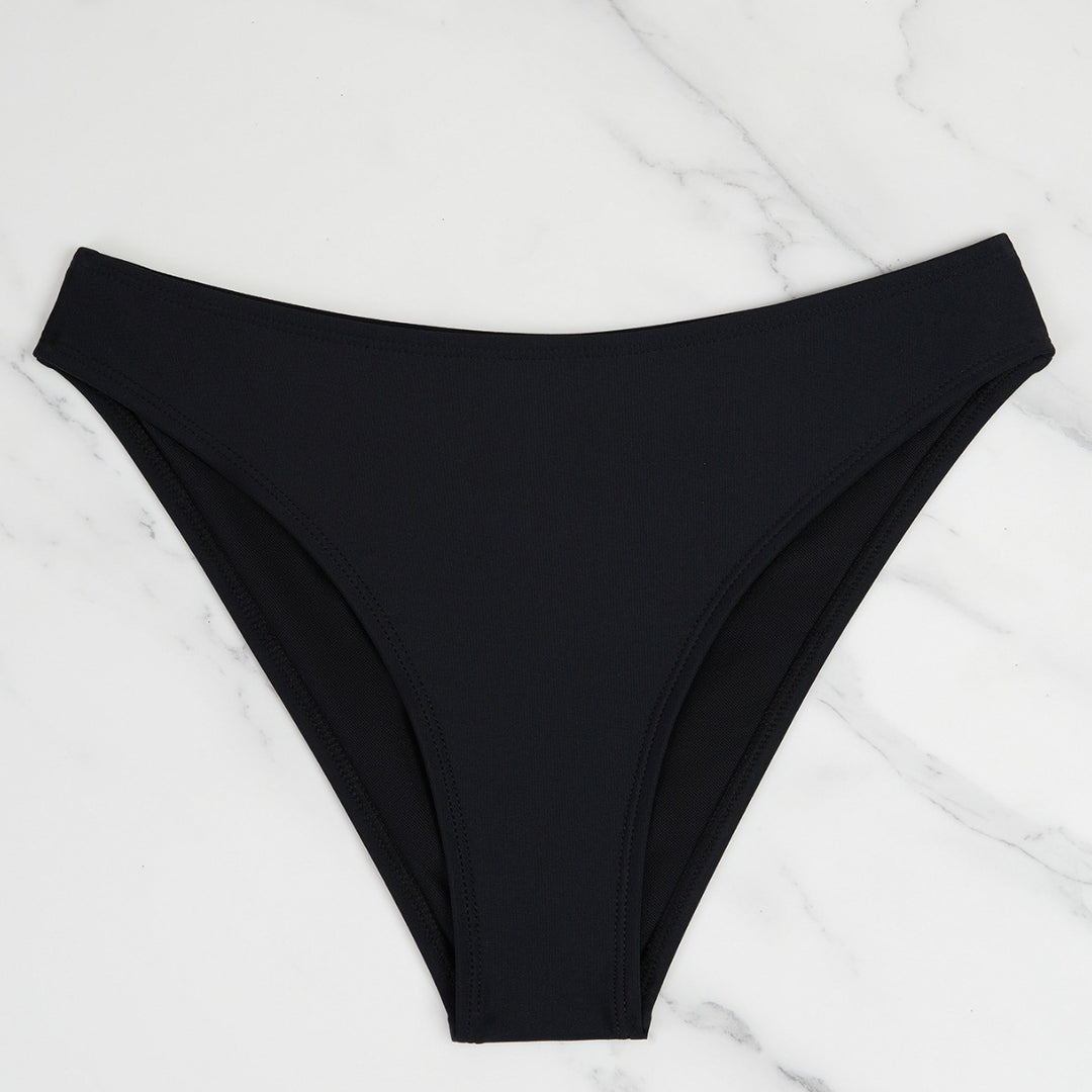 Damen Triangel-Bikini mit anpassbaren Bändern und hohen Beinausschnitten Drune