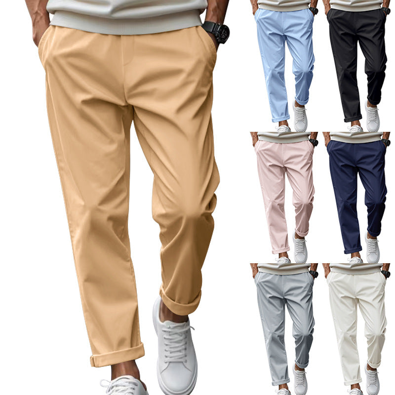 Herren Bequeme Stoffhose Drune