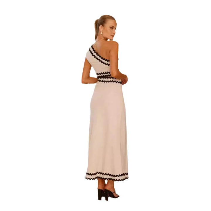 Damen Maxikleid mit asymmetrischem Schnitt und modischen Cut-Outs Drune