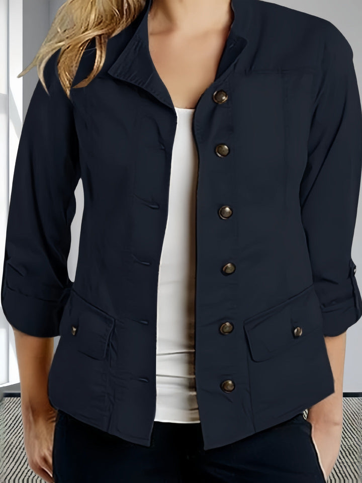 Damen Leichte Sommerjacke mit praktischen Taschen Drune
