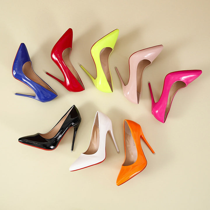 Damen Pumps mit elegantem spitz zulaufendem Design und hochhackigem Absatz Drune