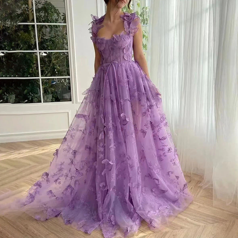 Drune | Chic Schlitz Braut Party Strand Kleid