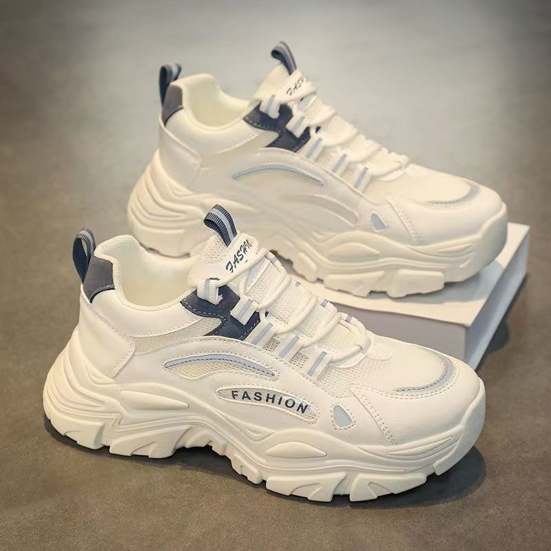 Damen Komfortable Sneakers mit atmungsaktiver Oberﬂäche und stoßdämpfender Sohle Drune