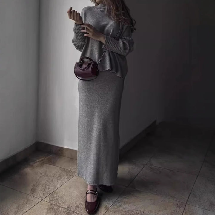 Damen Strickkleid im lässigen Oversized-Schnitt Drune
