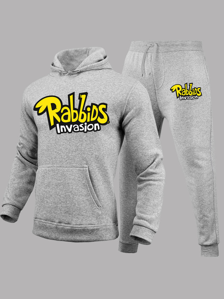 Damen Sweatshirt und Jogginghose Set mit Rabbids Invasion Design Drune
