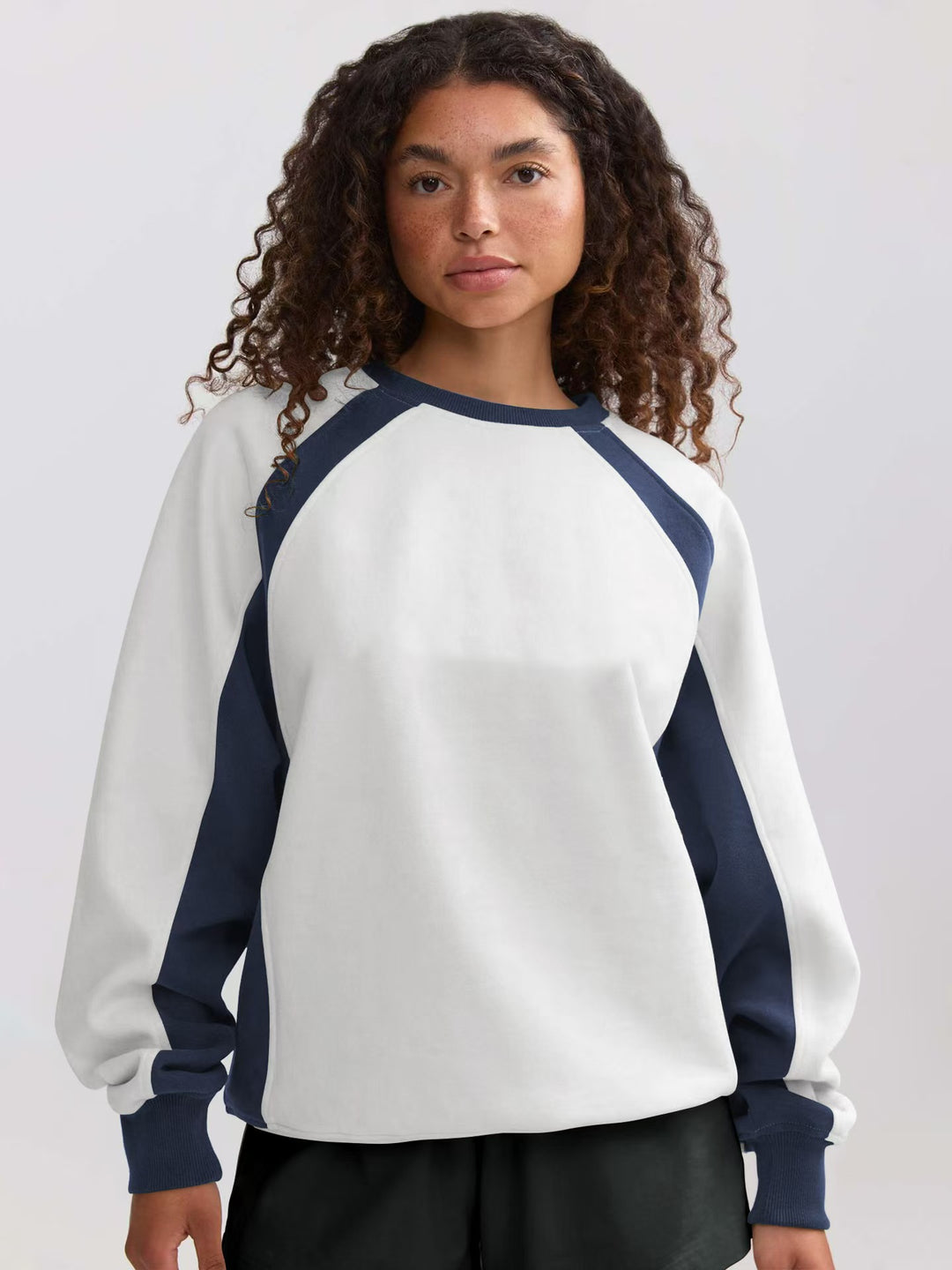 Damen Sportlicher Sweatshirt Drune