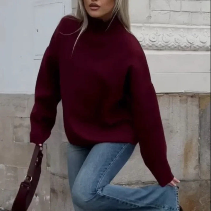 Damen Oversized Pullover Drune