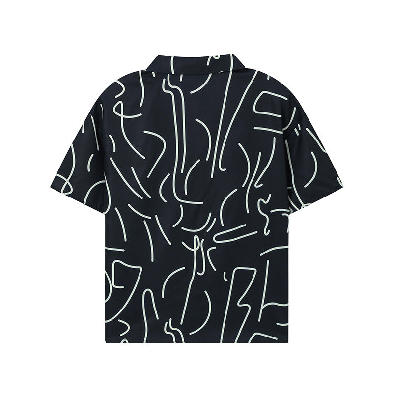 Damen Bequemer Jumpsuit mit modernem Grafikdesign Drune