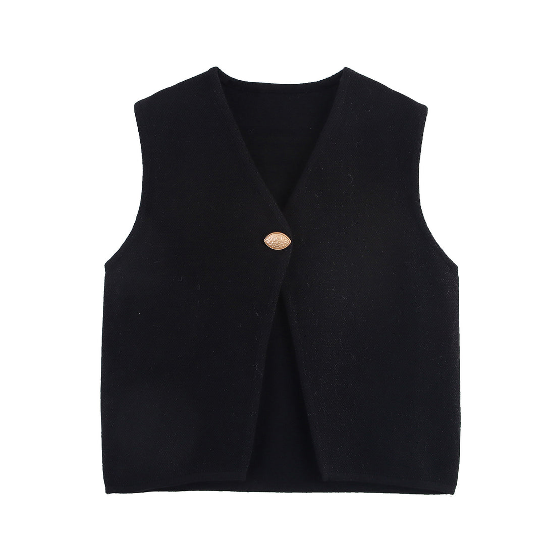 Damen elegante Strickweste Drune