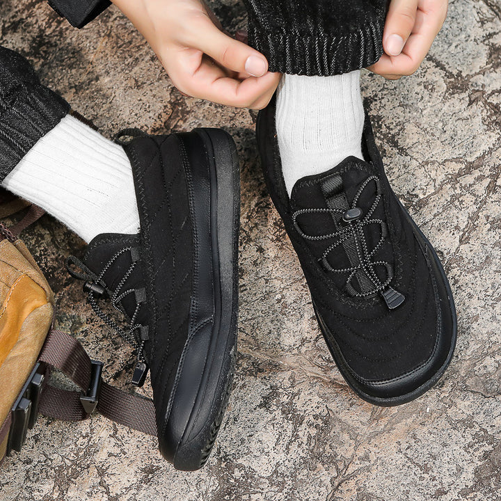 Damen nan gesteppter Schlupfsneaker mit Fleecefutter und Schnellzugverschluss Drune