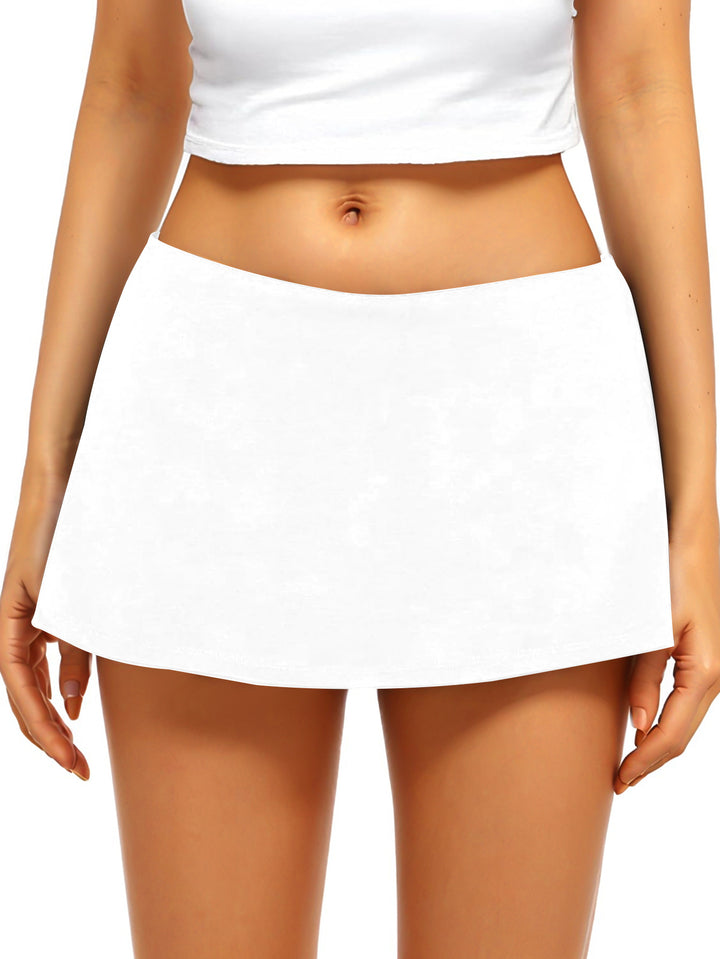 Damen Sportlicher Minirock Drune