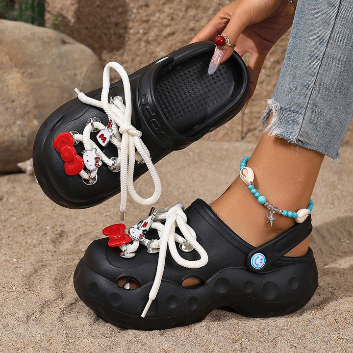 Damen Clogs mit einzigartigen Design-Details und komfortabler Sohle Drune