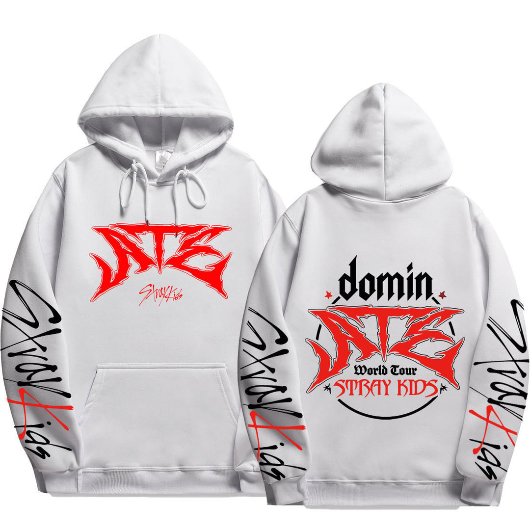 Damen Kapuzenpullover mit auffälligem grafischen Design Drune