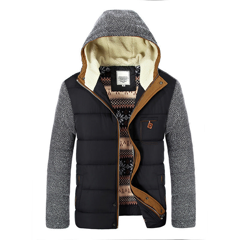 Drune | Steppjacke mit Kapuze - Alaric