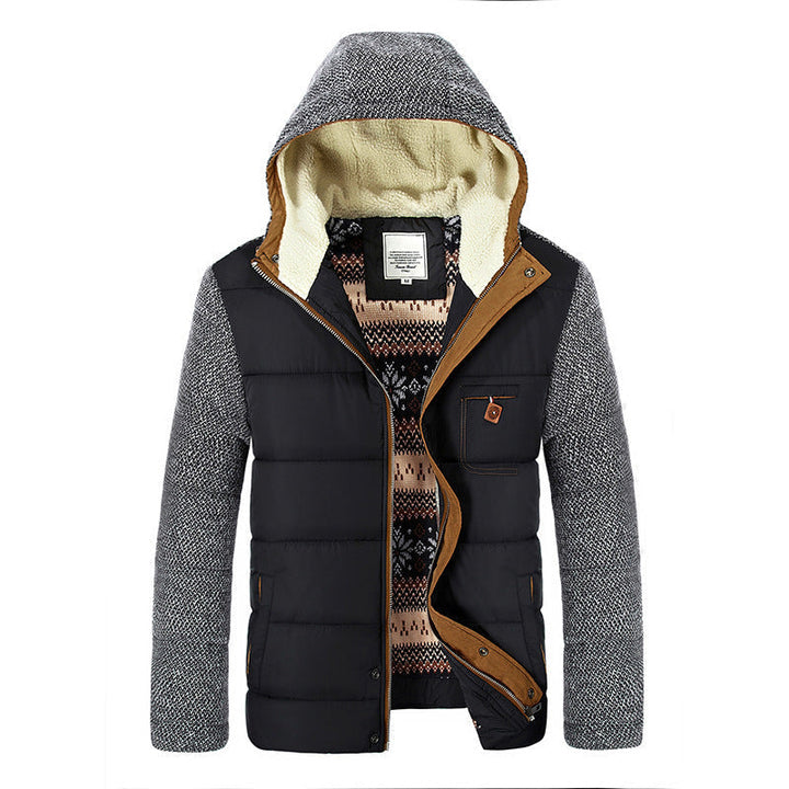 Drune | Steppjacke mit Kapuze - Alaric