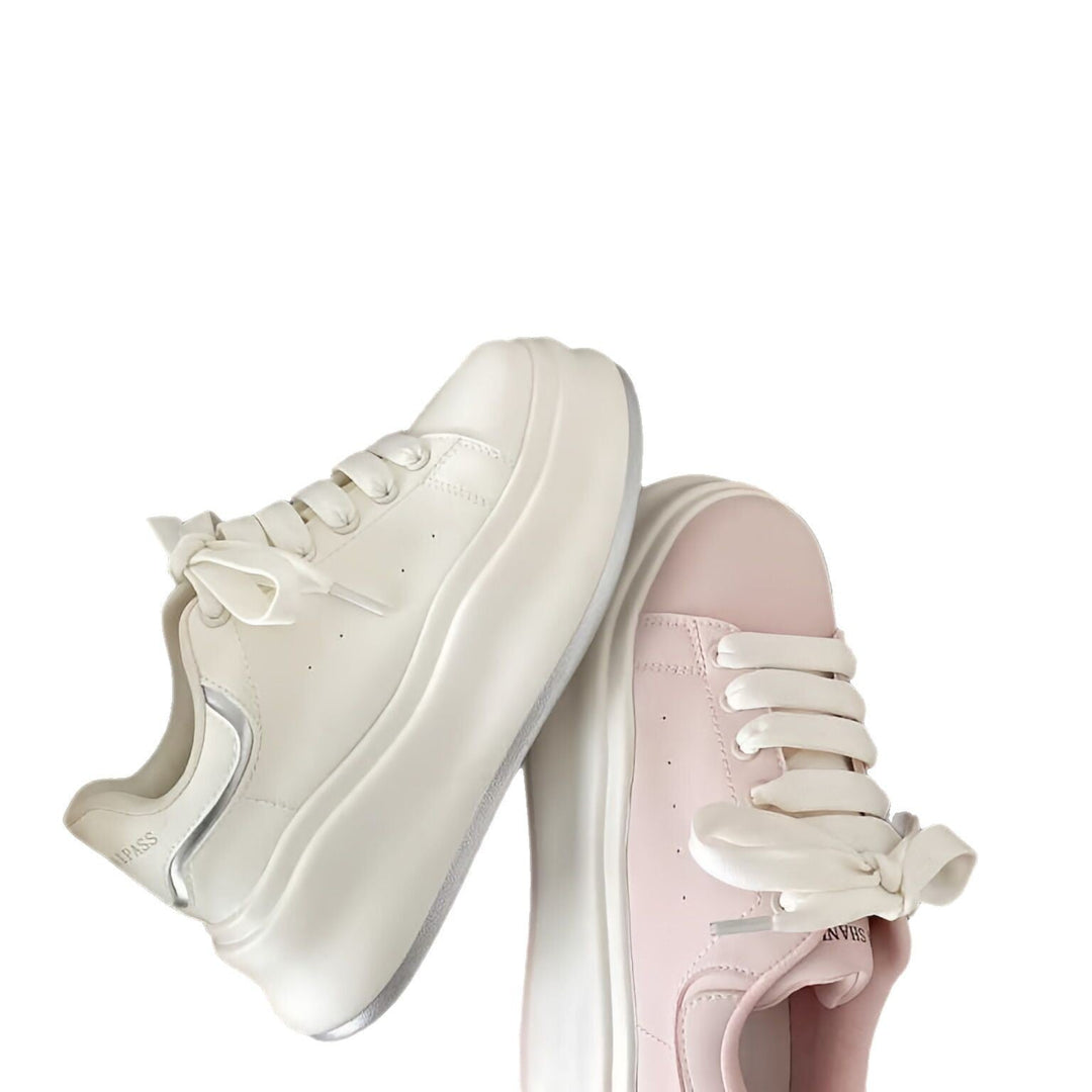 Damen Trendige Plateau-Sneaker mit eleganten Details Drune