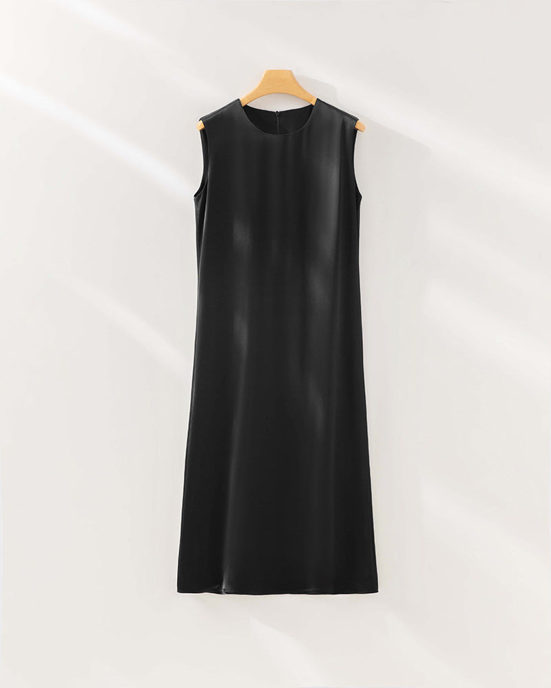 Damen Sleek Satin Maxikleid Drune