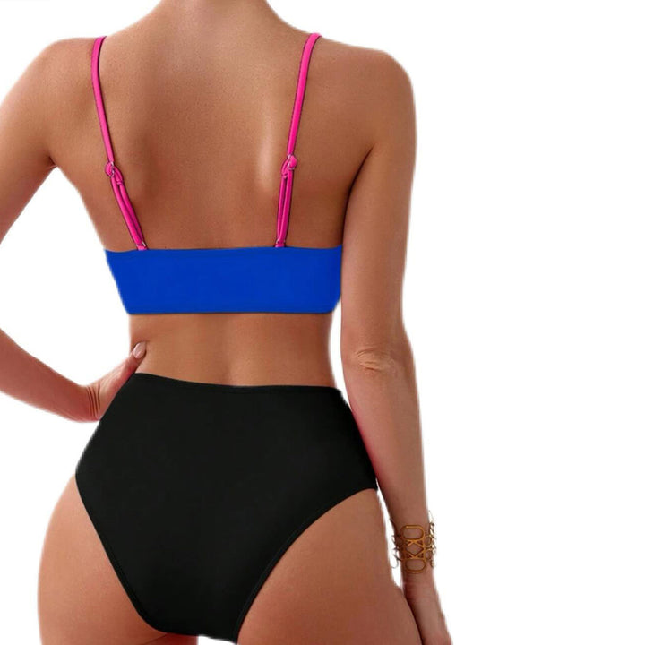 Damen Sportliches Zweiteiler Bikini-Set Drune