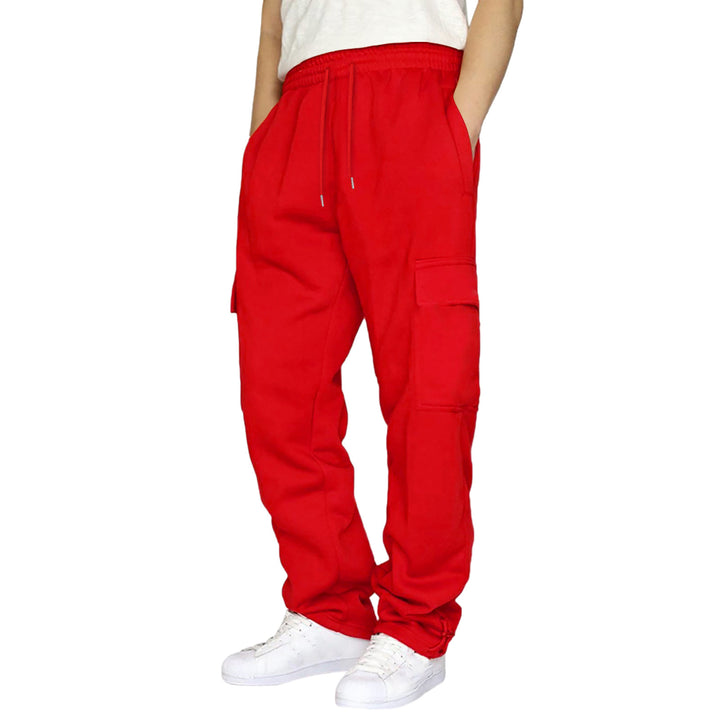 Herren nan Cargo-Jogginghose mit elastischem Bund, Kordelzug und verstellbarem Saum Drune