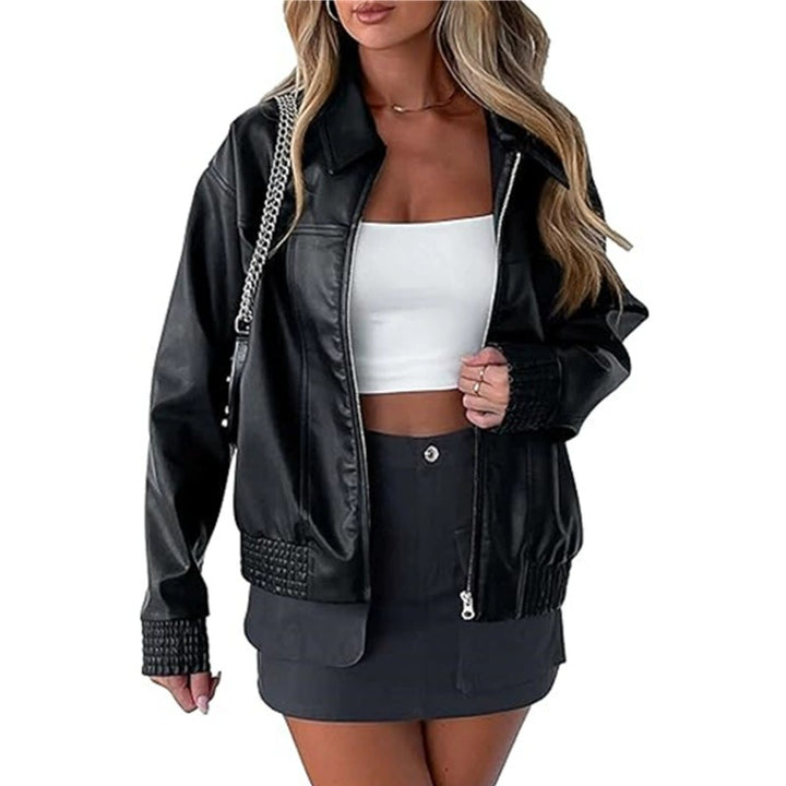 Damen stylische Übergangsjacke Drune