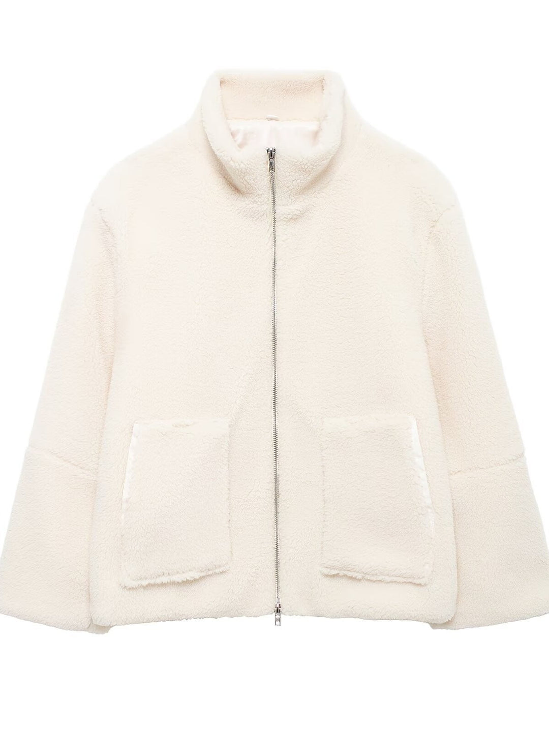 Damen kuschelige Fleecejacke Drune