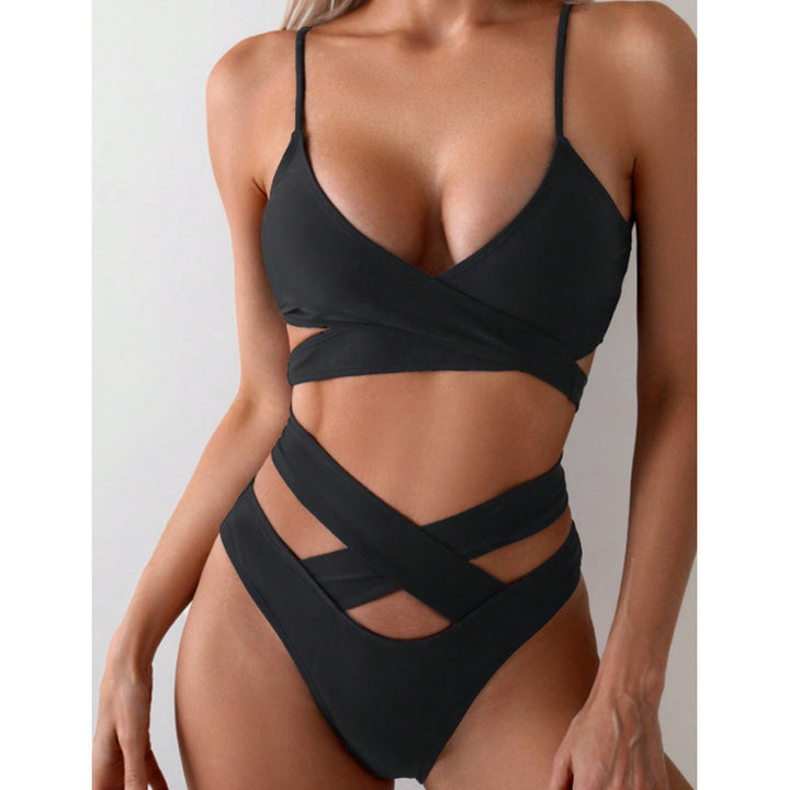 Damen Cut-Out Badeanzug mit verstellbaren Trägern und trendigem Design Drune