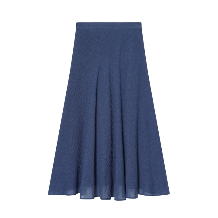 Damen Maxirock mit fließendem Schnitt und asymmetrischen Details Drune