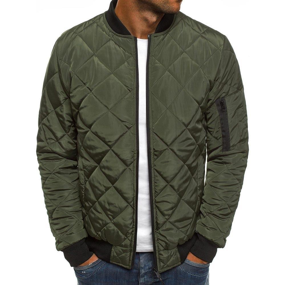 Herren Steppjacke mit elastischen Rippbündchen und praktischen Reißverschlusstaschen Drune