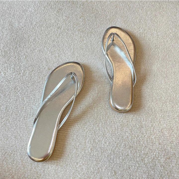Damen Zehentrenner-Sandalen mit ergonomischem Fußbett und weichem Obermaterial Drune