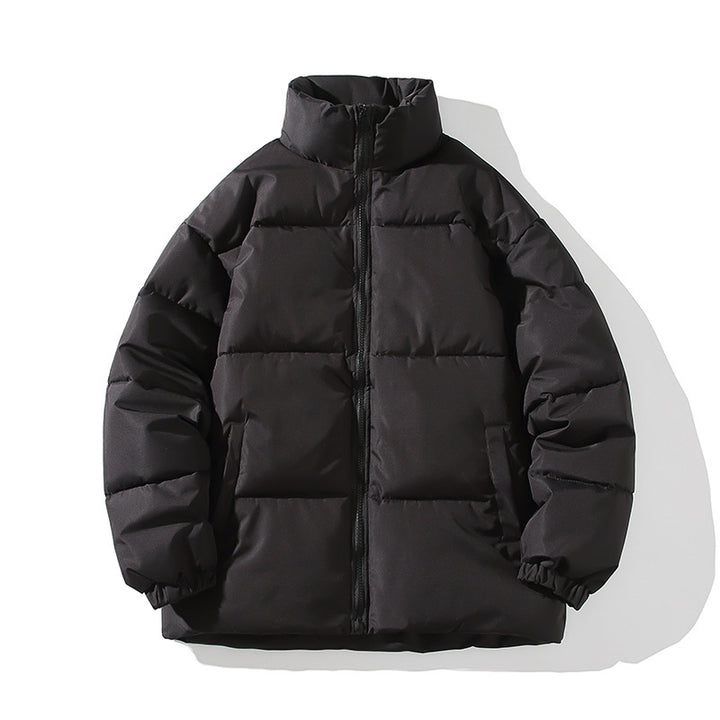Herren isolierte Steppjacke mit hohem Kragen und elastischen Bündchen Drune