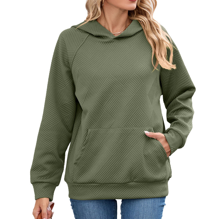 Damen Kapuzenpullover mit strukturiertem Design Drune