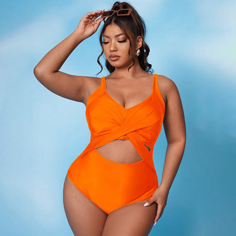Damen Einteiler Badeanzug mit innovativem Cut-Out Design Drune