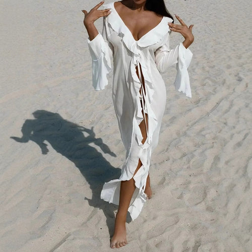 Damen Strandkleid Drune