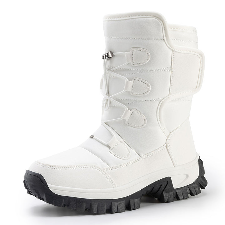 Damen Winterstiefel mit isolierendem Futter und rutschfester Profilsohle Drune