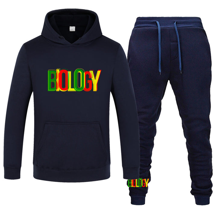 Damen Hoodie mit biologischem Druck und Sporthose Drune